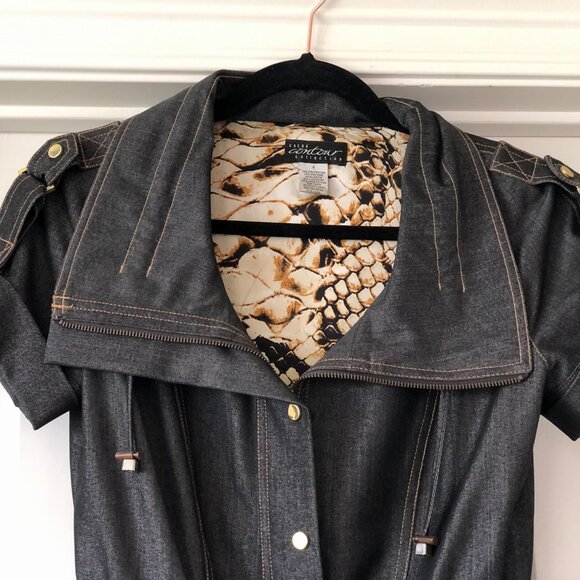 Cache Contour Collection Denim Dress - Picture 2 of 7